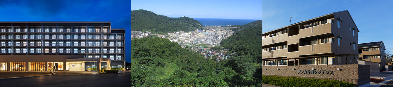 海と山に囲まれた自然豊かな場所